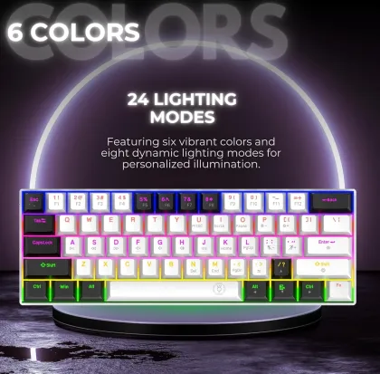 DrLuxur Dark Pearl Wired Mechanical Gaming Keyboard - image 4