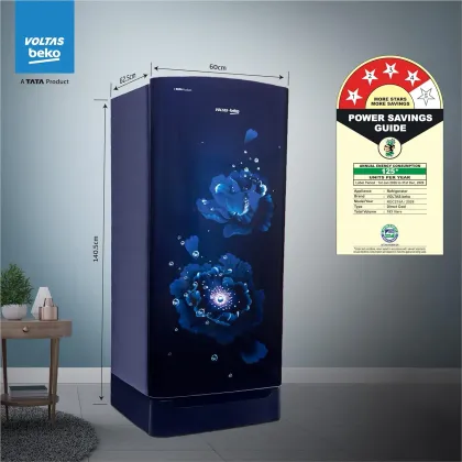 Voltas Beko RDC215A/4W0FBR0M0B00GO 183 L 4 Star Single Door Refrigerator
