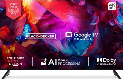 Black+Decker Series 1 50 inch Ultra HD 4K Smart LED TV (BXTVGU50UD2875ATIN)