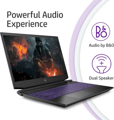 HP Pavilion 15-EC2048AX Gaming Laptop (Ryzen 5 5600H/ 8GB/ 512GB SSD/ Win11/ 4GB Graph)