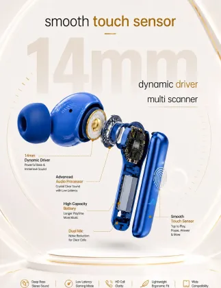 Ubon J6 True Wireless Earbuds
