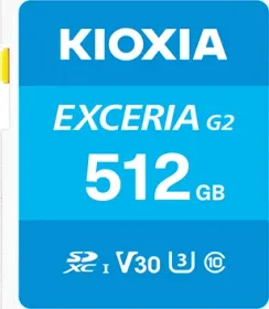 Kioxia Exceria G2 512GB SDXC UHS-I Memory Card
