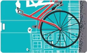Printland Credit Card Wheel Of Cycle PC80915 8GB Pen Drive