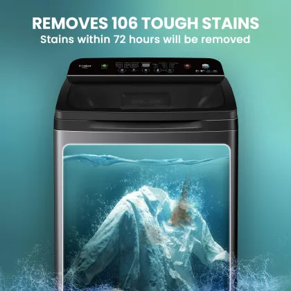 Haier HWM105-H688BK 10.5 Kg Fully Automatic Top Load Washing Machine