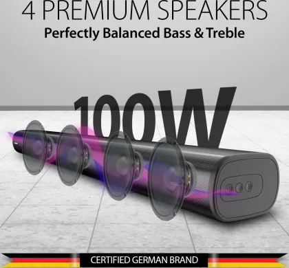 Blaupunkt SBA01 Krisp 100W Bluetooth Soundbar