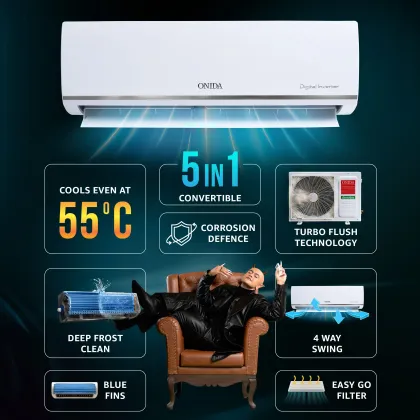 Onida IR123MGCP 1 Ton 3 Star 2026 Inverter Split AC