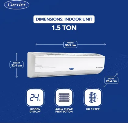 Carrier Ester Pro Exi CAI18ES5R34F1 1.5 Ton 5 Star 2024 Inverter Split AC