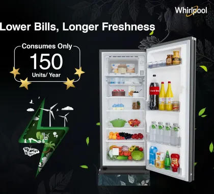 Whirlpool 215 IMPRO GD ROY 4S Inv Silvia 192 L 4 Star Single Door Refrigerator