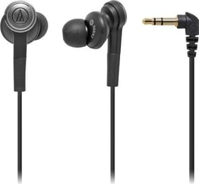 Audio-Technica ATH-CKS55BK Solid Bass In-Ear Headphones