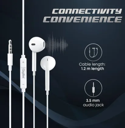 Digitek DE-044 Wired Earphones