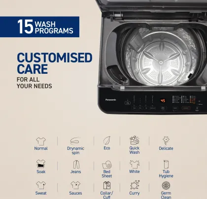 Panasonic NA-F80CH4CRB 8 Kg Fully Automatic Top Load Washing Machine
