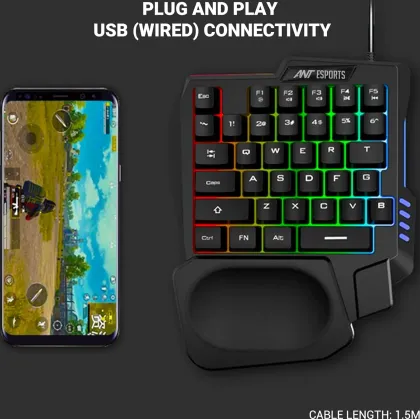 Ant Esports MK1001 Wired Gaming Keyboard - image 5