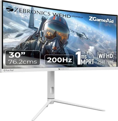 Zebronics Zeb-N30A 30 inch WFHD Ultrawide Gaming Monitor