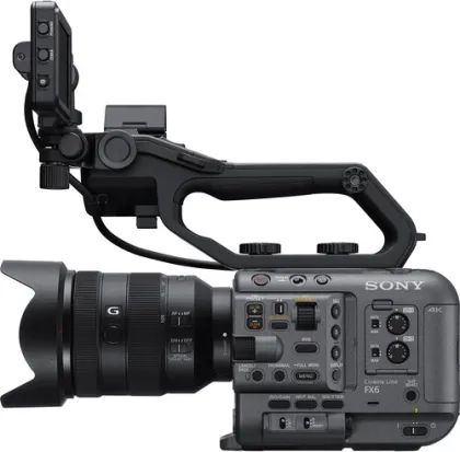 Sony FX6 Cinema Camera with FE 24-105mm f/4 G Lens