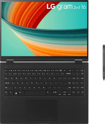 LG Gram 2 in 1 16 16T90R-K.AAC7U1 Laptop (13th Gen Core i7/ 16GB/ 512GB SSD/ Win11)