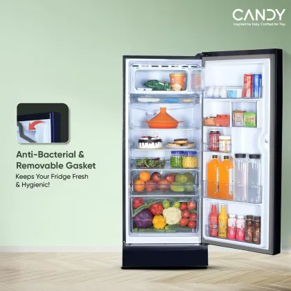 Candy CSD2005DMF 190 L 5 Star Single Door Refrigerator