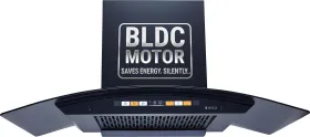 Elica WD SMART BLDC FL 900 HAC LTW MS NERO Auto Clean Wall Mounted Chimney