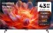 Coocaa Y74 Pro 43 inch Ultra HD 4K Smart QLED TV (43Y74 Pro)