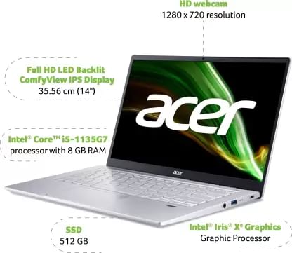 Acer Swift 3 SF314-511 NX.ABNSI.00B Laptop
