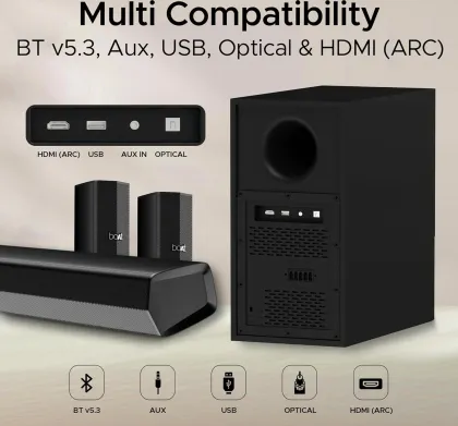 boAt Aavante Bar Azure Pro 550W Bluetooth Soundbar