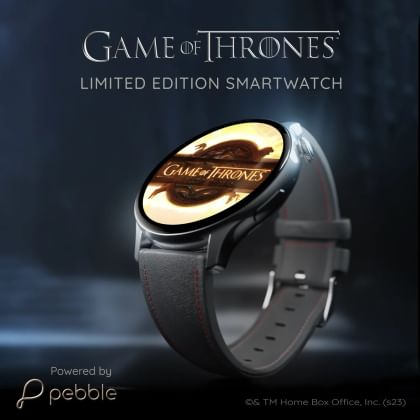 Pebble Game of Thrones Limited Edition Smartwatch
