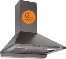Sujata Onyx 60cm Auto Clean Wall Mounted Chimney