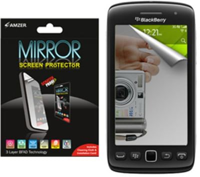 Amzer 92201 Mirror Screen Protector with Cleaning Cloth for BlackBerry Torch 9860, BlackBerry Torch 9850