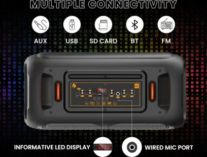 Gizmore Trolley T3000 Drumm 60W Bluetooth Speaker