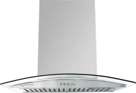 Gold Shell Silver GS Prime Grand 60cm Auto Clean Wall Mounted Chimney