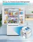 BLACK+DECKER BRF1600GIMW 16 Cu Ft French Door Refrigerator