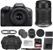 Canon EOS R100 24MP Mirrorless Camera with RF-S18-45mm F/4.5-6.3 IS STM Lens & 55-210mm
