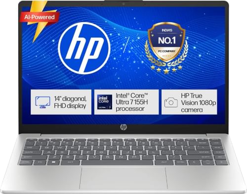 HP 14-gr1036TU Laptop (Intel Core Ultra 7 155H/ 16GB/ 512GB SSD/ Win11 Home)
