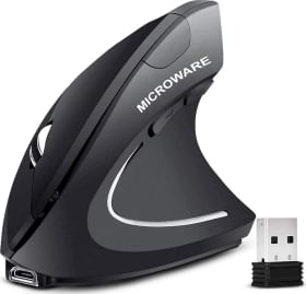 Microware Ergonomic Vertical Wireless Mouse