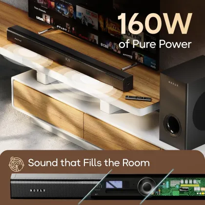 Boult Bassbox X160 160W Bluetooth Soundbar