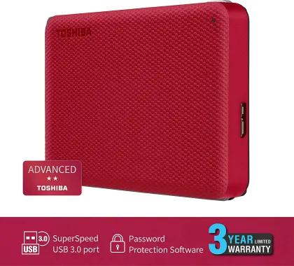 Toshiba Canvio Advance 4TB USB 3.0 External Hard Disk Drive - image 3
