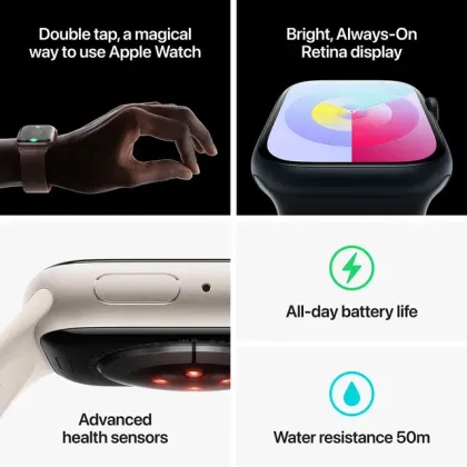 Apple Watch Series 9 41mm Stainless Steel (GPS + Cellular)