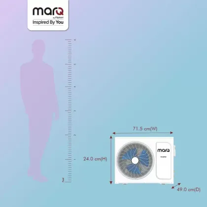 MarQ by Flipkart 0.75 Ton 3 Star Dual Inverter Split AC