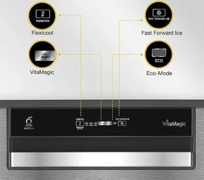 Whirlpool 215 VMPRO PRM Gravity Black-Y 192 L 3 Star Single Door Refrigerator