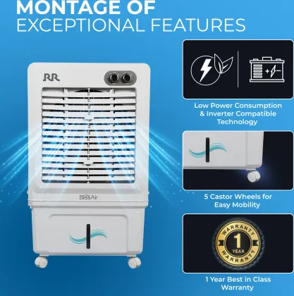 RR Blissair 115 L Desert Air Cooler