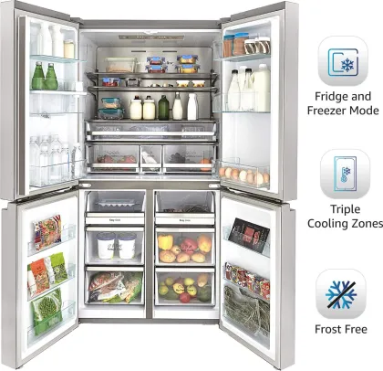 AmazonBasics AB2019RF009 670 L French Door Refrigerator