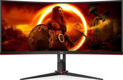 AOC CU34G2XP/BK 34 inch WQHD Curved Monitor