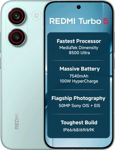 Xiaomi Redmi Turbo 5 5G (12GB RAM + 256GB)