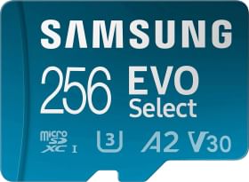 Samsung Evo Select Plus 256GB Micro SDXC UHS-1 Memory Card