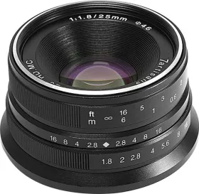 7Artisans 25mm F/1.8 Lens (Micro Four Thirds Mount)