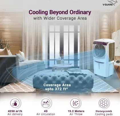 V-Guard Arido D88H-N 88 L Desert Air Cooler