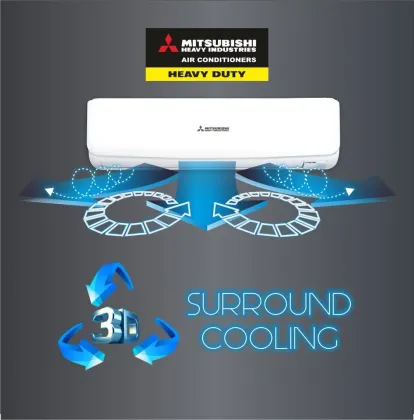 MITSUBISHI SRK18YYM-W6 1.6 Ton 4 Star 2025 Inverter Split AC