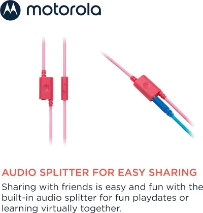 Motorola Moto JR200 Wired Headphones