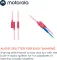 Motorola Moto JR200 Wired Headphones