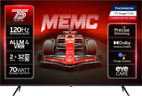 Thomson NeoX 75 inch Ultra HD 4K Smart QLED TV (75NEOX0011)