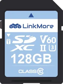 LinkMore XV26 128GB SDXC UHS-II Memory Card